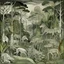 Placeholder: Gray woodlands with wolves, frogs, and centipedes painted by Raymond Duchamp-Villon