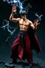 Placeholder: Action figure of Bruce Lee as an electric necromancer