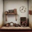 Placeholder: Diorama with old stuff in a room