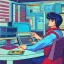 Placeholder: Masterpiece, High Focus, Retro Computer, retro pc, 80's Computer
