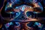 Placeholder: Cosmic Mirror Tree, Spiritual Nexus Bridging Heaven, Earth, and the Universe, 8k, high resolution, HDR, hallucinate, mushrooms, hallucinogenic, hyperrealism, photographic,