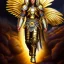 Placeholder: ultra detailed fullbody Portrait in oil on canvas of Warrior with Gold pegasus Armor ,extremely detailed digital painting, extremely detailed face,crystal clear Big Glowing eyes, mystical colors , perfectly centered image, perfect composition, rim light, beautiful lighting, 8k, stunning scene,extremely sharp detail, finely tuned detail, ultra high definition raytracing, in the style of robert e howard and pablo oliveira and Ken Kelley and Ohrai Noriyoshi and Simon Bisley and tom