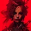 Placeholder: beautiful punk girl, hyper detailed, hyperdetailed, intricately detailed, illustration by <kilian eng> <Yoji Shinkawa>, darkred tones,