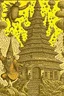 Placeholder: baba yaga flying in stupa, crazy detailed illustration in old school