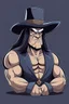 Placeholder: Undertaker American wrestler cartoon 2d