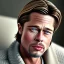 Placeholder: Brad pitt, pyjamas, hyperrealisme,