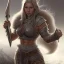 Placeholder: illustration dnd icelandic female bodybuilder barbarian by adrian smith ted nasmith