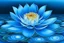 Placeholder: Draw a blue waterlily in sea