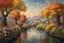 Placeholder: Enter a realm where Monet, Turner, and Klimt converge, painting a single image inspired by a chosen season from Vivaldi's Four Seasons.Let their strokes and imagination intertwine, creating an enchanting masterpiece that echoes the music of the chosen season, 8k, Uhd --no split image, text, perfect composition, beautiful detailed intricate insanely detailed octane render trending on artstation, 8 k artistic photography, photorealistic concept art, soft natural volumetric cinematic perfect light,