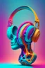 Placeholder: /imagine prompt: headphones, anatomy, colorful,