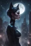 Placeholder: black style, mystical, transparent, ghost catwoman, milky way, moon, behind the night city, Trending on Artstation, {creative commons}, fanart, AIart, {Woolitize}, by Charlie Bowater, Illustration, Color Grading, Filmic, Nikon D750, Brenizer Method, Side-View, Perspective, Depth of Field, Field of View, F/2.8, Lens Flare, Tonal Colors, 8K, Full-HD, ProPhoto RGB, Perfectionism, Rim Lighting, Natural Lighting, Soft Lighting, Accent Lighting, Diffraction Grading, With Imperfections, insa