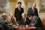 Placeholder: Putin, President Xi Of China And Joe Biden Play Chess With A Pigeon,Ufo And Atomic Bomb Mushroom Cloud,Complex Surgical Instruments Intermixed With A Newborn Boy,Minimalism,Painting By Adrian Ghenie,Rene Magritte,Pablo Picasso,Michelangelo,Salvador Dali,Lucian Freud