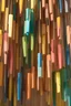 Placeholder: A Giant Sharpener Creates Playful Pendant Lights That Mimic Colored Pencil Shavings, intricate details, 4k