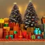 Placeholder: christmas ambience, african, kente, clothing, african patterns, thread, embroidery, cinema 4d render, high detail