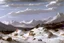 Placeholder: mountain range in snow by pontormo