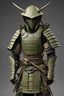 Placeholder: mantis themed samurai armor olive color