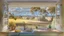 Placeholder: in a romantic artistic style, a view of an australian sunny peaceful landscap34 outside kitchen window