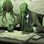 Placeholder: Cthulhu presents a contract to be signed.