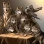 Placeholder: Wolf Pack sit at Table