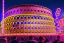 Placeholder: oktoberfest in roman colosseum, hyper detailed, digital part,riesenrad, centered, detailed, 8k, shining, heaven, many happy people, dampf, cyberpunk art, neon lights, neon signs, night, stars, stadionlichter