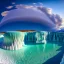 Placeholder: Pamukkale, Turkey, Iceland,aerial view,cloudy,extremely detailed digital painting, high resolution,8k, realistic, beautiful, volumetric lighting, mystical colors ,perfectly centered image, perfect composition, rim light, beautiful lighting,masterpiece, stunning scene, raytracing, anatomically correct, in the style Van Gogh and robert e howard and Ken Kelley and Ohrai Noriyoshi and Simon Bisley and tomzj1.