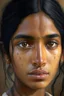 Placeholder: portrait of Indian labor, black hair, pretty face, realistic, fine details, cute freckles, masterpiece