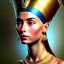 Placeholder: Full body portrait of Beautiful voluptuous Nefertiti Joaquín Sorolla Style