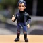 Placeholder: Action figure Fonzie fonzarelli young winkler toy doll face (plastic black hair) with black boots full body in package thumbs up 2022