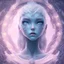 Placeholder: karlan, icy blue, anime, altered human,tears, crying, sad, fae, majestic, ominous, ice, plants, wildflower, facepaint, dnd character portrait, intricate, oil on canvas, masterpiece, expert, insanely detailed, 4k resolution, retroanime style, cute big circular reflective eyes, cinematic smooth, intricate detail , soft smooth lighting, soft pastel colors, painted Rena