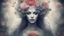 Placeholder: beautiful woman phantom, flower, mysticism, esotericism,