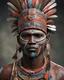 Placeholder: aztec male warrior from giriama bloodline of kenya