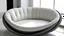 Placeholder: Fan shaped sofa design modern