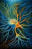 Placeholder: brain neurons painting