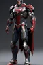 Placeholder: Superman version of the Iron Man armor, full body picture