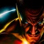 Placeholder: Ultra detailed fullbody Portrait in oil on canvas of X-Men Nightcrawler merges with Black Adam ,intense stare,extremely detailed digital painting, extremely detailed face,crystal clear Big eyes, mystical colors ,perfectly centered image, perfect composition, rim light, beautiful lighting,masterpiece,8k, stunning scene, raytracing, anatomically correct, in the style of robert e howard and Ken Kelley and Ohrai Noriyoshi and Simon Bisley and tomzj1