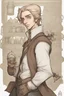 Placeholder: Male human apothecary adventurer