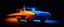 Placeholder: A national geographic award winning photograph of a military fighter jet station wagon wasp hybrid designed by volkswagen only one vehicle per image painted metallic orange traveling at a high rate of speed, jet intake off of front center of vehicle and jet exhaust out the rear with bright blue flame