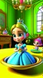 Placeholder: Princess Penelope's Magical Tea Party, cartoon,3D