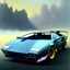 Placeholder: hyperrealism Drawing of 'Lamborghini Countach' three quarter frontal aerial view, by gaston bussiere, greg rutkowski, yoji shinkawa, yoshitaka amano, tsutomu nihei, donato giancola, tim hildebrandt,oil on canvas, cinematic composition,Sharp detail,extreme detail,fit full head inside picture,16k