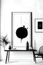 Placeholder: Decor, Minimalist Art, Scandinavian Art, Black and White Art, Minimalist