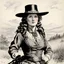 Placeholder: (high res photo in the style of Orion, by Masamune Shirow) Annie Oakley (1860-1926) was an American West performer and sharpshooter who became a symbol of the late nineteenth and early twentieth centuries. She was born in Ohio and started shooting at a young age, relying on her skills to support her family after her father died. Oakley rose to notoriety as a markswoman, winning a number of shooting competitions and starring in shows such as Buffalo Bill’s Wild West. She was known for her accurac