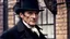 Placeholder: Jeremy Brett as Sherlock Holmes in London