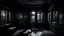 Placeholder: How could someone living on the second floor understand the misery of the one on the ground floor? high contrast, detailed, dark , noir, thriller, deep dark colors, gloomy, cinematic