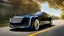 Placeholder: A sleek with livery (((cadillac bentley))), its contours and details perfectly captured in a (((cinematic view))), zipping along a winding road under a beautiful blue fresh morning sky