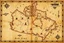 Placeholder: a scan of an ancient Cree Anishinaabe map, hand drawn been stained and weathered
