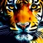 Placeholder: ultra detailed fullbody portrait of beautiful Giant Tiger , extremely detailed digital painting, intrincate, extremely detailed face,crystal clear Big eyes, in the style of wayne reynolds, mystical colors , perfectly centered image, perfect composition, rim light, beautiful lighting,8k, stunning scene, raytracing