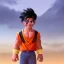 Placeholder: michael jackson as a dragonball z character