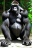 Placeholder: gorilla with no legs