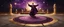 Placeholder: Hyper Realistic Sufi Whirling on stone floor with maroon, purple & Golden Islamic Sufi Rustic Grungy Background outside black-&-golden marble Islamic monument at dark night, heavy-fig with stars on sky showing dramatic & cinematic ambiance.