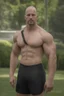 Placeholder: ProtoVision - Absolute Reality - Realism Engine XL - PhotoReal, (((What if Molly Ringwald was a handsome man who is extremely muscular, with a short, military style buzz-cut, pixie-cut hairstyle and goatee, wearing a black muscle shirt and Bermuda shorts:1.5))), 4k, 8k, 32k UHD, Hyper realistic, extremely colorful, vibrant, photorealistic, realistic, sharp, highly detailed, professional quality, beautiful, awesome, majestic, superb, trending on artstation, pleasing, lovely, Cinematic, gorgeous,